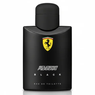 Ferrari Scuderia Black Perfume for Men – EDT – 125 ml — Ferrari perfume with Plum