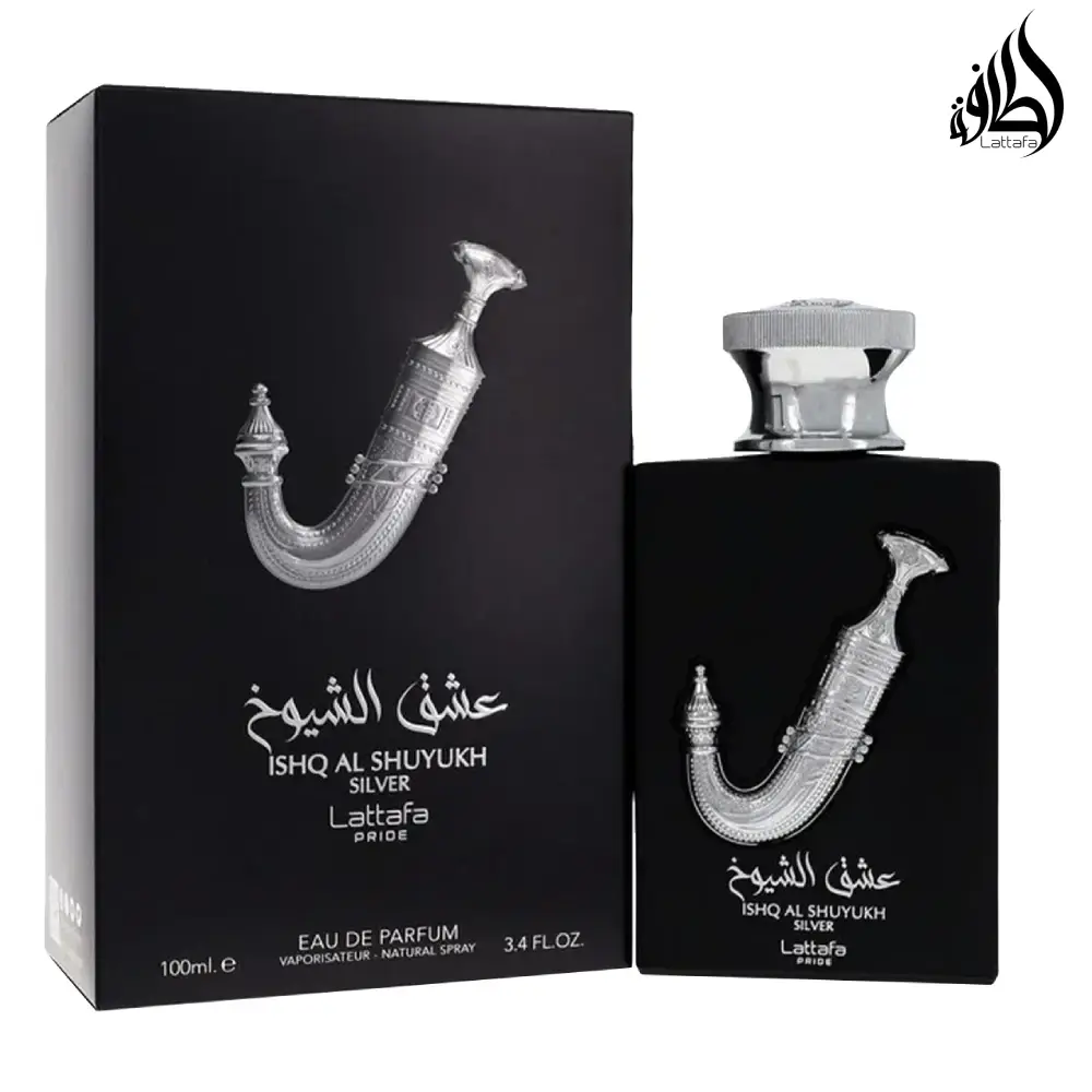 Lattafa Ishq Al Shuyukh Silver Perfume for Men and Women – EDP