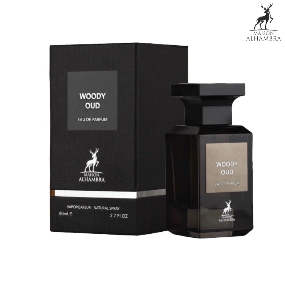 Maison Alhambra Woody Oud Perfume for Men and Women – EDP – 80 ml