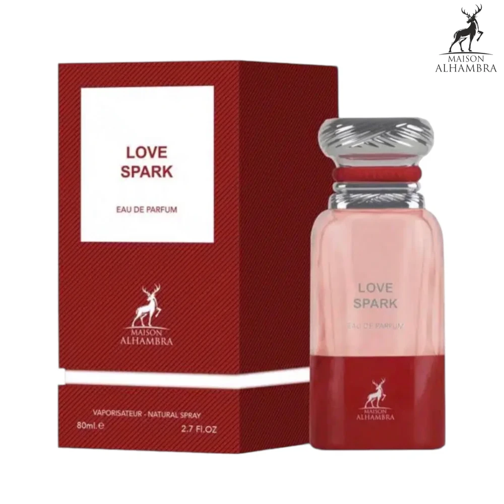 Maison Alhambra Love Spark Perfume for Men and Women – EDP – 80 ml