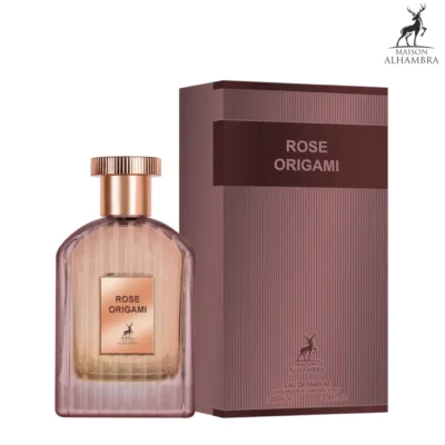 Maison Alhambra Rose Origami Perfume for Men and Women – EDP – 100 ml