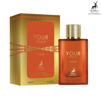 Maison Alhambra Your Touch Amber Perfume for Men and Women – EDP – 100 ml