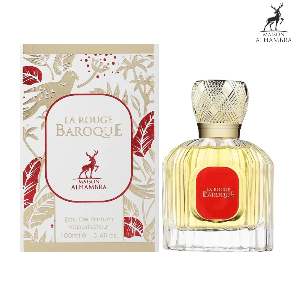 Maison Alhambra La Rouge Baroque Perfume for Men and Women – EDP – 100 ml