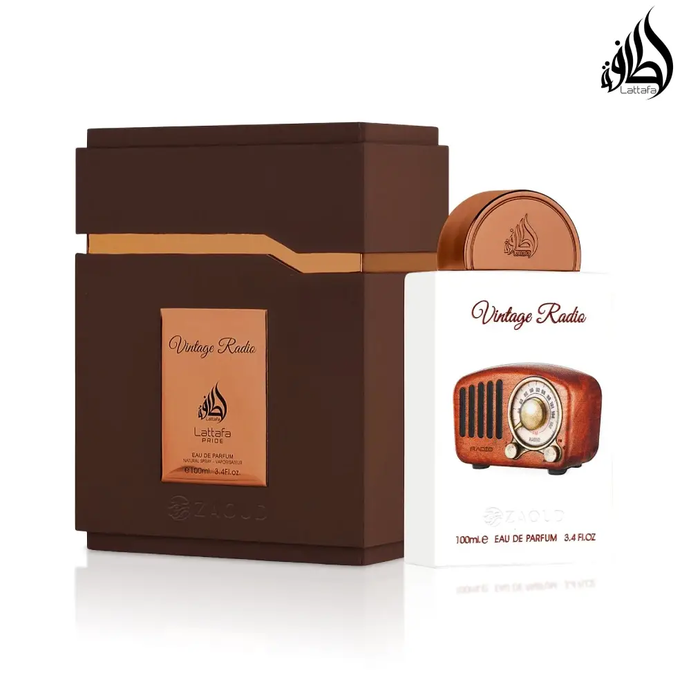 Lattafa Vintage Radio Perfume for Men and Women – EDP – 100 ml