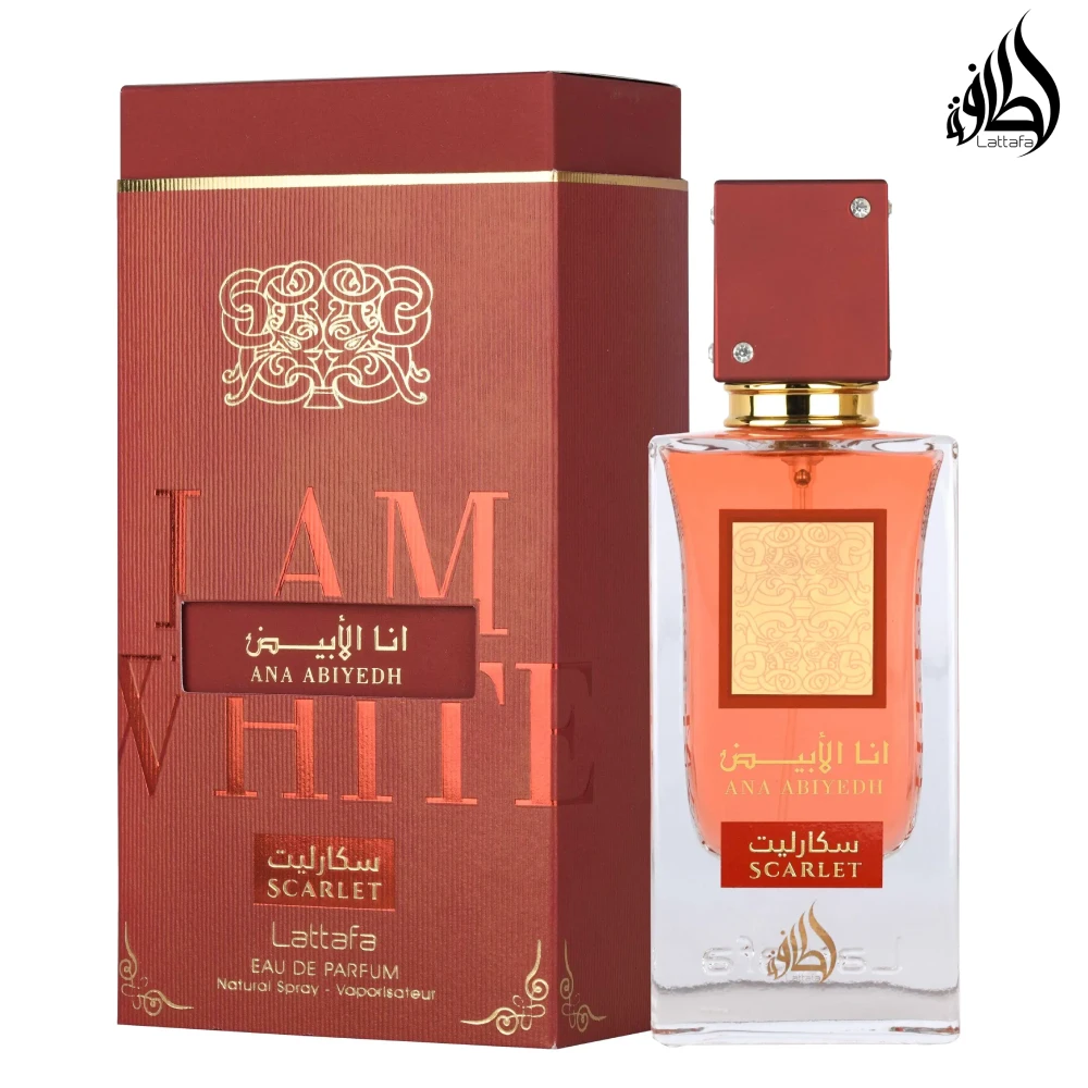 Lattafa Ana Abiyedh Scarlet Perfume for Men and Women – EDP – 60 ml