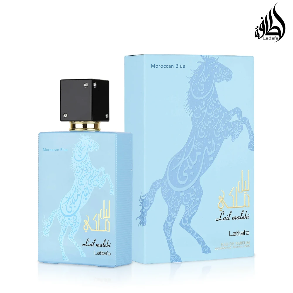 Lattafa Lail Maleki Moroccan Blue Perfume for Men and Women – EDP – 100 ml