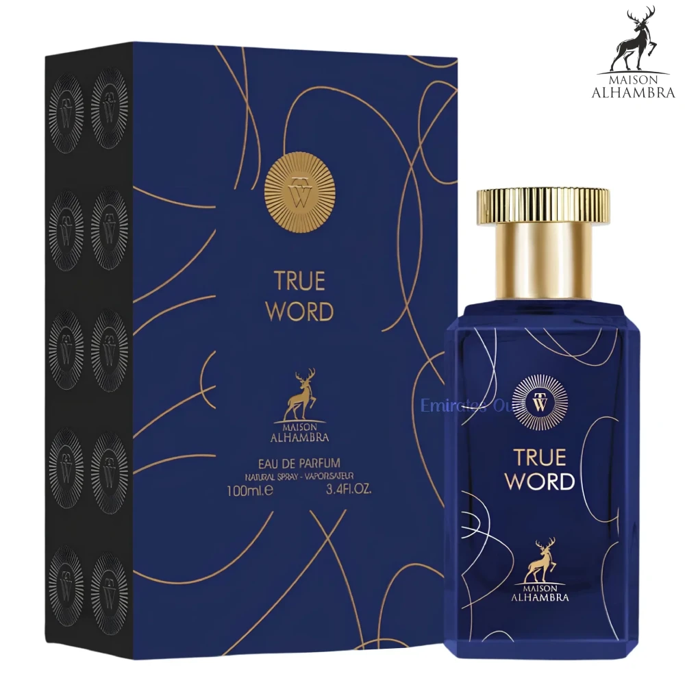 Maison Alhambra True Word Perfume for Men and Women – EDP – 100 ml