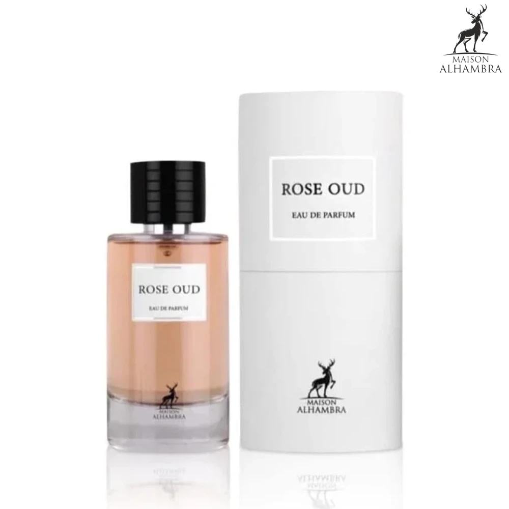 Maison Alhambra Rose Oud Perfume for Women – EDP – 100 ml
