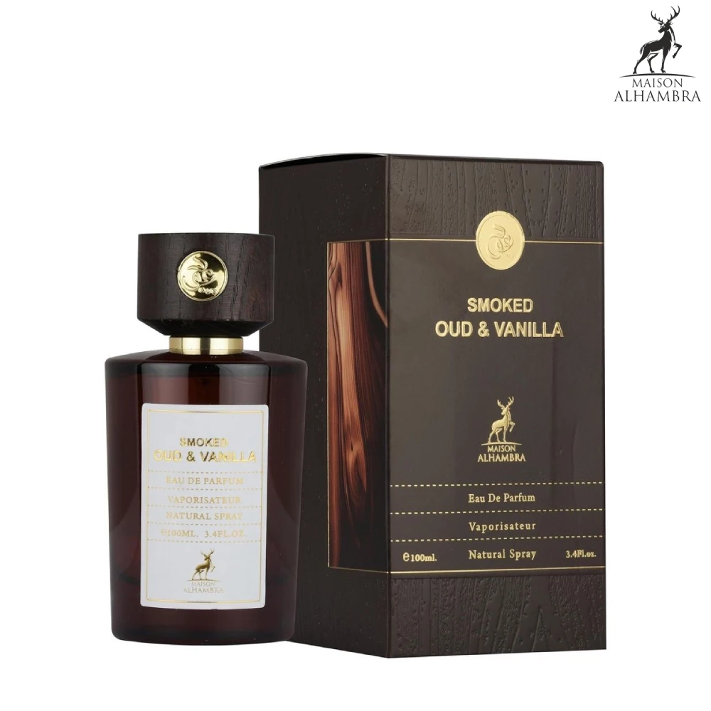 Maison Alhambra Smoked Oud & Vanilla Perfume for Men and Women – EDP – 100 ml