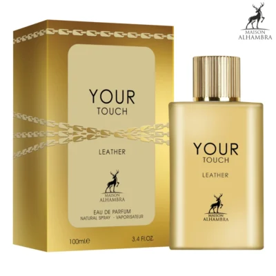 Maison Alhambra Your Touch Leather Perfume for Men and Women – EDP – 3.4 oz