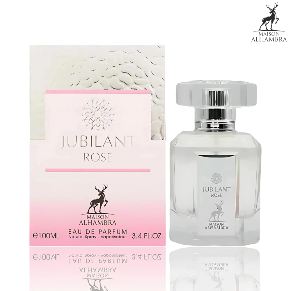 Maison Alhambra Jubilant Rose Perfume for Women – EDP – 100 ml