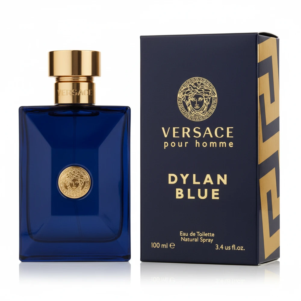 Versace Dylan Blue Perfume for Men – EDT – 3.4 fl oz