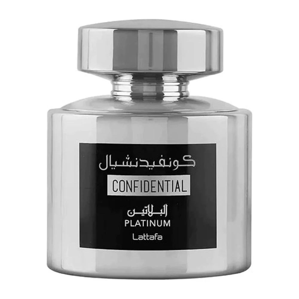 Lattafa Confidential Platinum Perfume for Men – EDP – 100 ml