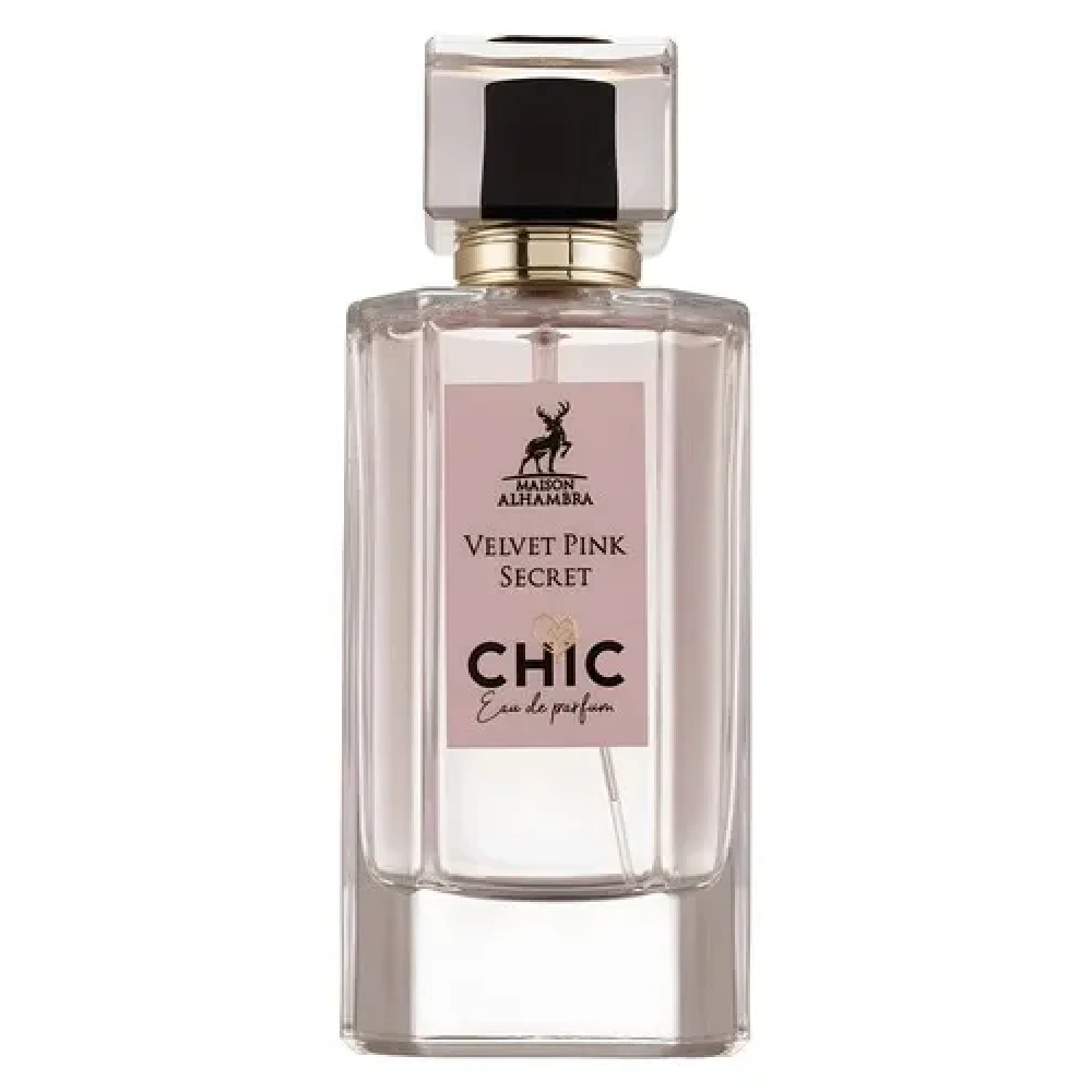 Maison Alhambra Chic Velvet Pink Secret Perfume for Women – EDP – 100 ml