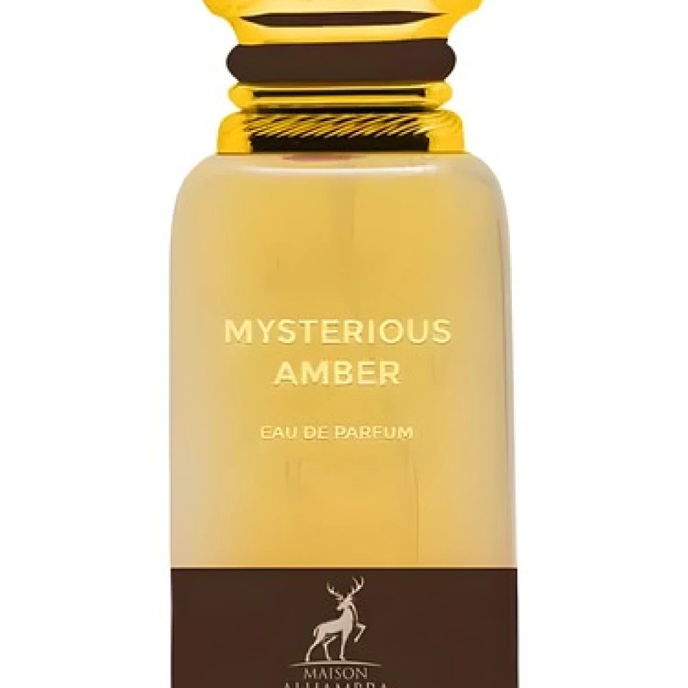 Maison Alhambra Mysterious Amber Perfume for Men and Women – EDP – 80 ml