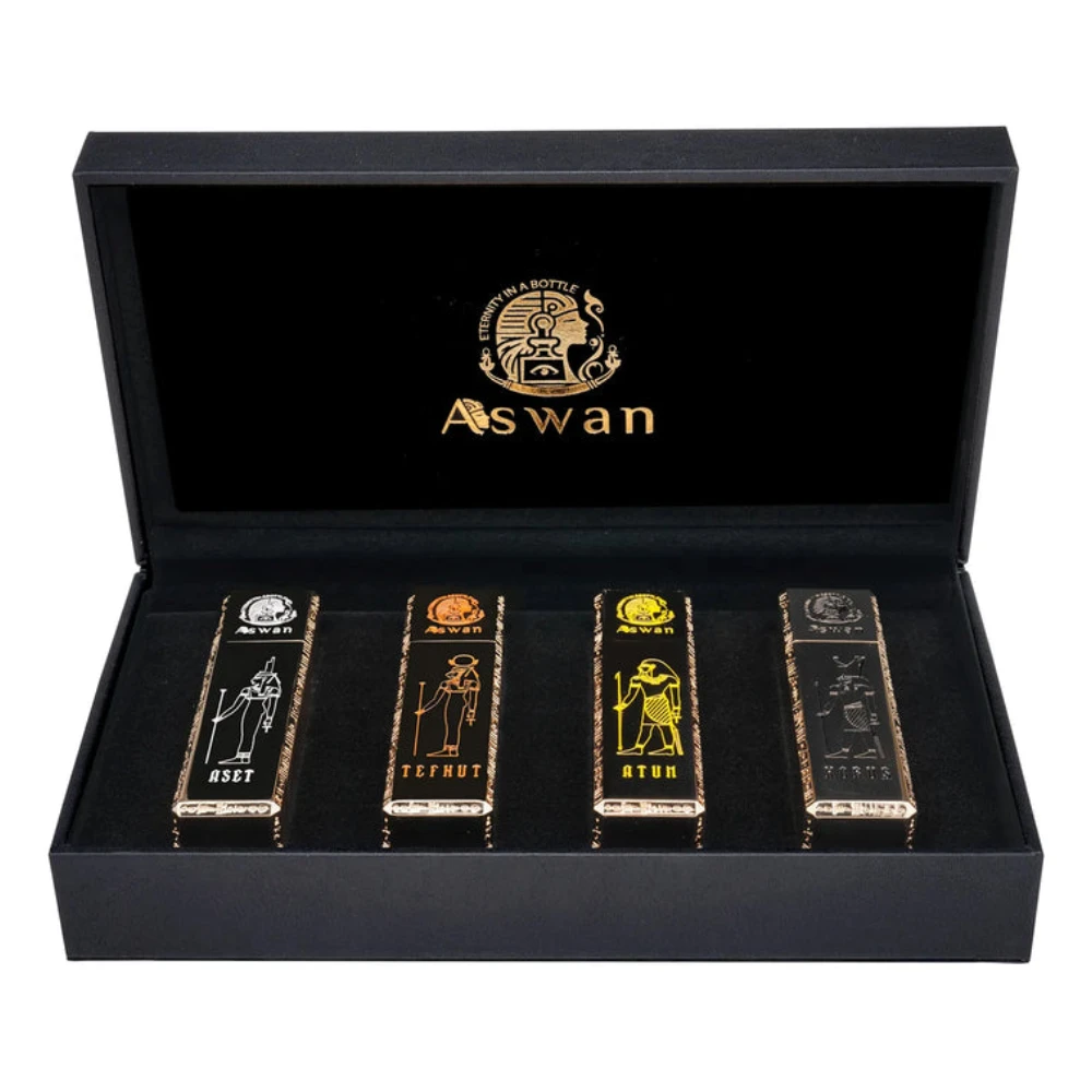 Marc Gebauer Aswan Travel Set Perfume for Men and Women – EDP – 4 x 15 ml