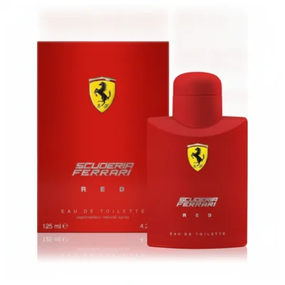 Ferrari Scuderia Red Perfume for Men – EDT – 125 ml — Ferrari perfume with Petitgrain