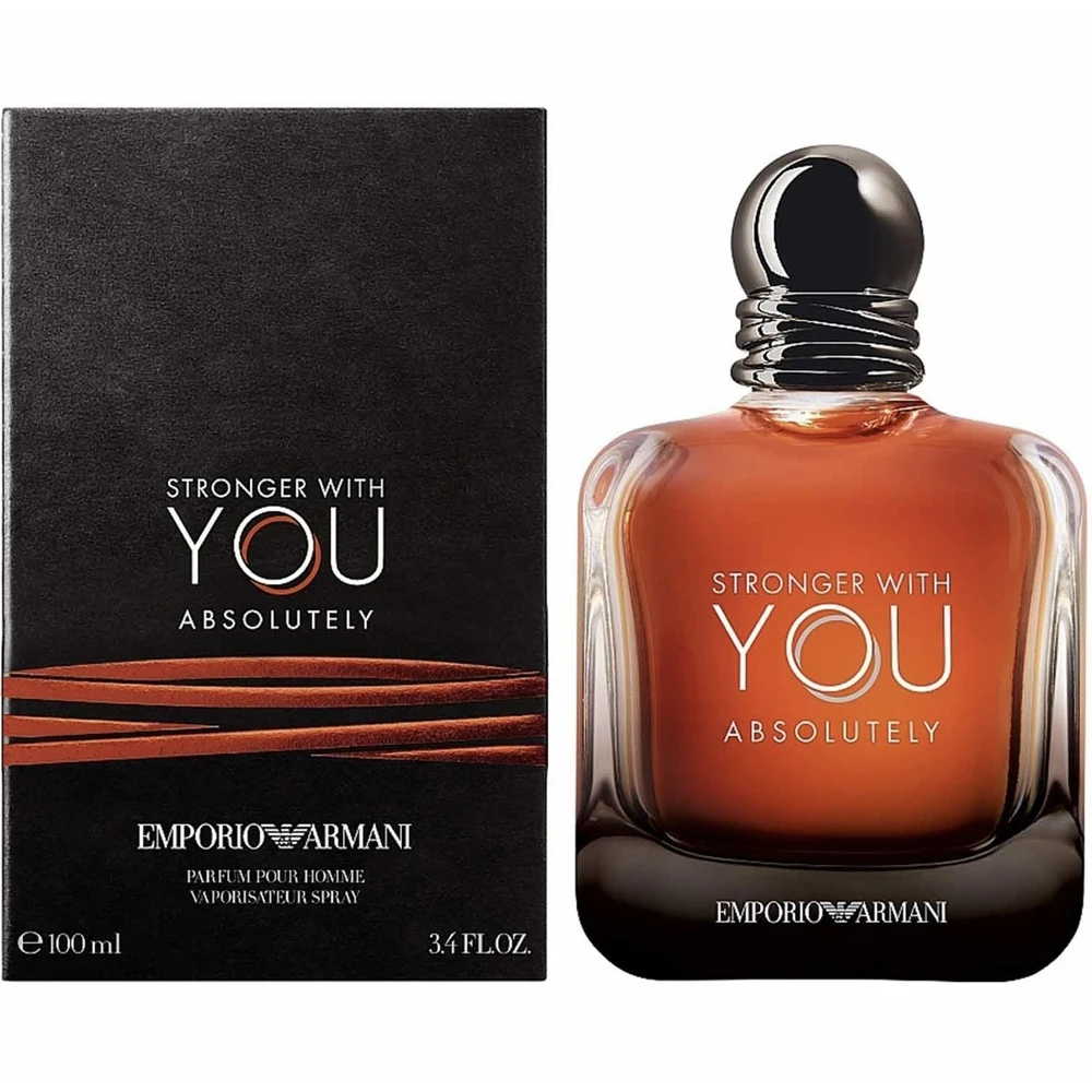 Emporio Armani Stronger With You Absolutely Perfume for Men – Parfum – 100 ml