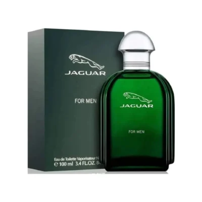Jaguar for Men Perfume EDT 100 ml bottle with silver cap and black box