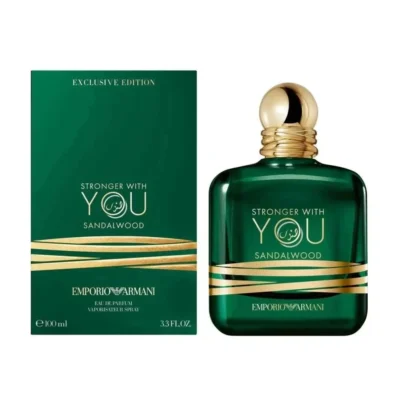 Emporio Armani Stronger With You Sandalwood Exclusive Edition EDP 100 ml perfume bottle