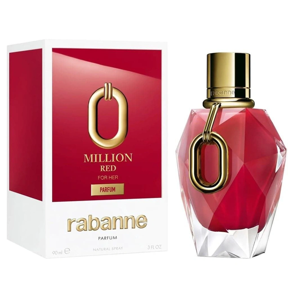Paco Rabanne 1 Million Red Perfume for Women – Parfum – 90 ml